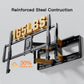 MountFTV Full Motion TV Wall Mount Bracket Fit for 50-90" Flat Curved LED TVs, Max 800x400mm,Holds up to 165lbs