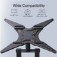 MountFTV TV Wall Mount for 26-60" TVs with Swivels & Tilting Max 400x400, Holds up to 70lbs