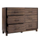 CHITOOMA 6 Drawer Dresser for Bedroom Modern Storage Tower for Closet, Hallway, Entryway, Nursery Room