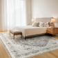8'x10' Washable Area Rug with Non-Slip Backing for Living Room, Bedroom, Dining Room, Dorm, Office