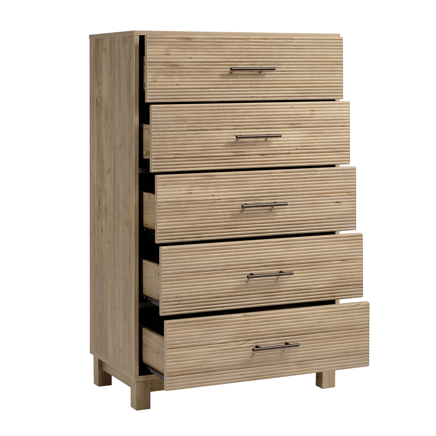 CHITOOMA 5 Drawer Dresser for Bedroom Modern Storage Tower for Closet, Hallway, Entryway, Nursery Room