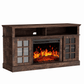 Electric Fireplace TV Stand for 75″ TVs Fireplace Entertainment Center TV Console Table with 23″ Fireplace, Holds up to 200 lbs