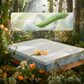 3 Inch Memory Foam Mattress Topper with Removable & Washable Bamboo-Rayon Cover, Twin XL, CertiPUR-US Certified