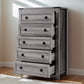 CHITOOMA 5 Drawer Dresser for Bedroom Modern Storage Tower for Closet, Hallway, Entryway, Nursery Room