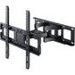 Full Motion Articulating TV Wall Mount Bracket Swivel Tilting, Fits 26-65 Inch Flat & Curved TVs, Holds up to 99lbs