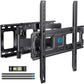 Full Motion TV Mount for 26-55" TVs with Swivel Tilt Extension Leveling Max Hole 400x400mm & 99lbs