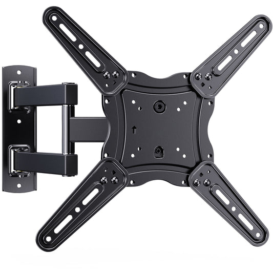 Full-Motion TV Wall Mount. 26 to 60 inch TV's, Capacity 88 lbs