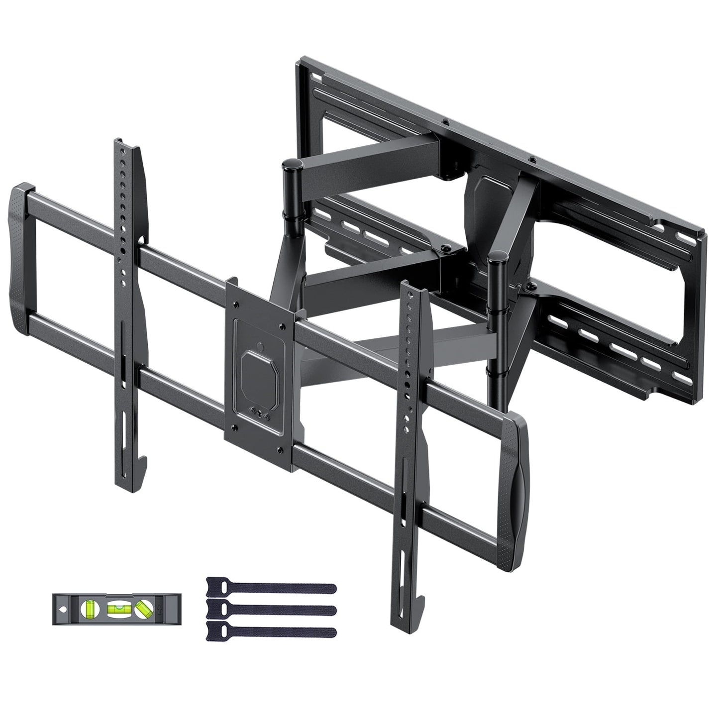 MountFTV Full Motion TV Wall Mount Bracket Fit for 50-90" Flat Curved LED TVs, Max 800x400mm,Holds up to 165lbs