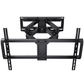 MountFTV Full Motion TV Wall Mount Bracket Tilting Swivel for Most 37-75 Inch LED LCD OLED Flat/Curved Screen TVs,max 600x400mm, Holds up to 100 lbs