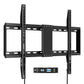 MountFTV Fixed TV Wall Mount for 32-82 inch TVs, Tilt TV Wall Bracket with Adjustable Pull Cords, Max 600 x 400mm, Hold up to 132 lbs