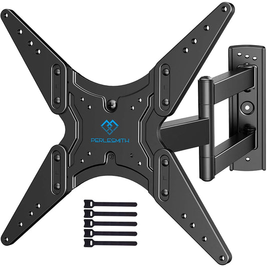 MountFTV TV Wall Mount for 26-60" TVs with Swivels & Tilting Max 400x400, Holds up to 70lbs