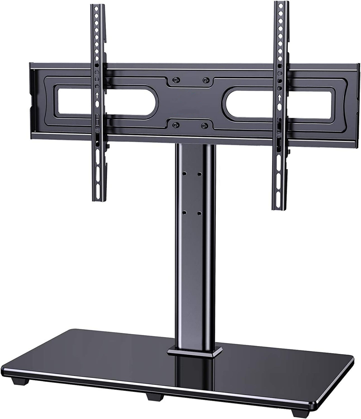 MountFTV Universal Swivel Tabletop TV Stand for 32-80 inch LCD LED TVs, Max 600x400mm, Hold Up to 99 lbs