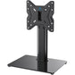 PERLESMITH Swivel Universal TV Stand for 19-39" TVs/Monitor/PC Height Adjustable with Tempered Glass Base Max 200x200