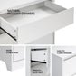 CHITOOMA 6 Drawer Dresser Wood Storage Cabine for Bedroom, Closet, Hallway, Entryway, Nursery Room, White
