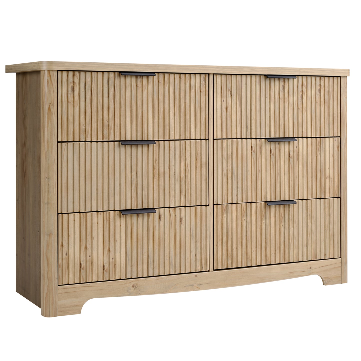 CHITOOMA 6 Drawer Dresser for Bedroom Modern Storage Tower for Closet, Hallway, Entryway, Nursery Room