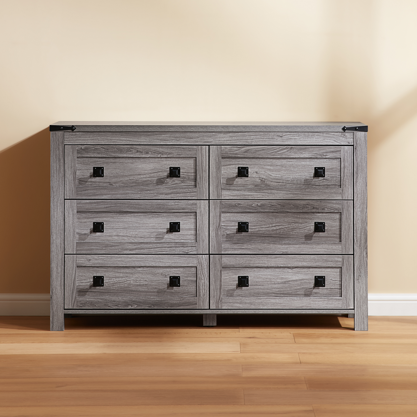 CHITOOMA 6 Drawer Dresser for Bedroom Modern Storage Tower for Closet, Hallway, Entryway, Nursery Room