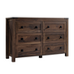 CHITOOMA 6 Drawer Dresser for Bedroom Modern Storage Tower for Closet, Hallway, Entryway, Nursery Room
