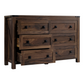 CHITOOMA 6 Drawer Dresser for Bedroom Modern Storage Tower for Closet, Hallway, Entryway, Nursery Room