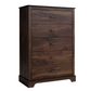 CHITOOMA 5 Drawer Dresser for Bedroom Modern Storage Tower for Closet, Hallway, Entryway, Nursery Room