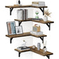 Set of 4 Corner Shelves Wall Mounted Wall Shelves Floating Shelves for Storage & Decor for Bedroom,Bathroom,Living Room,Kitchen,Laundry Room
