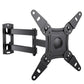 MountFTV Full Motion TV Wall Mount for 13-42 inch TVs Bracket Rotation Monitor with Articulating Arms, Holds Up to 44 lbs