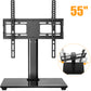 Universal TV Stand Adjustable Height Tabletop TV Stand Fits 32-55 inch TVs, Hold up to 88lbs, Max 400x400mm