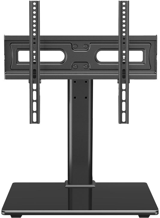 Universal TV Stand Table Top TV Base for 32 to 60 inch Flat Screen TVs Height Adjustable TV Mount Stand with Base, Holds up to 88lbs, Max 400x400mm