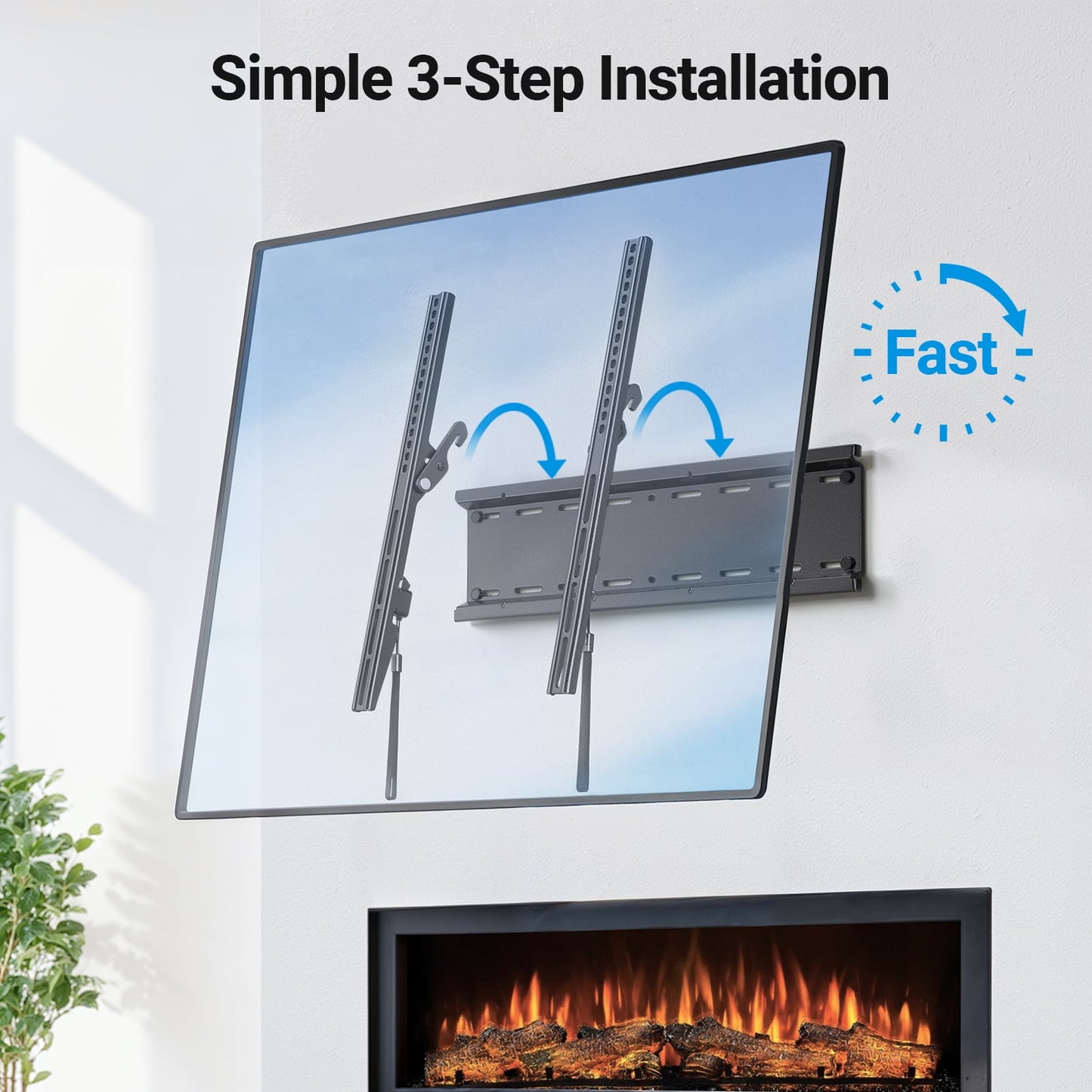 https://www.walmart.com/ip/MountFTV-Tilt-TV-Wall-Mount-Bracket-Fits-26-60-inch-TVs-Max-400x400mm-Holds-up-to-115lbs/10113863942?selected=true