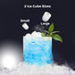 Philergo Smart Countertop Ice Maker with APP Control, 9Pcs/6Mins, 26lbs/24Hrs, 2 Ice Cube Sizes, Portable Bullet Ice Maker Self-Cleaning, Quiet Ice Maker Machine for Home KitcherOffice RV, Black