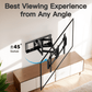 MountFTV Full Motion TV Wall Mount Bracket for 37-90 inch TVs, Max 600x400mm, Holds up to 132lbs