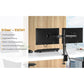 Dual Monitor Stand for 13 to 32” Fully Adjustable Monitor Stand Fits up to 17.6 lbs per Arm