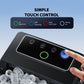 Portable Countertop Ice Maker with Handle, 2.5L Expanding Ice Basket, 26lbs in 24Hrs, 9 Ice Cubes Ready in 6 Mins, Auto-Cleaning Countertop Ice Machine for Home, Kitchen, Camping, RV, Black