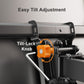MountFTV Full Motion TV Wall Mount Bracket for Most 42-85 inch Curved TVs Lcd with Dual Articulating Arms, Swivel, Tilt, Max 600x400mm, Holds up to 132 lbs
