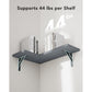 Set of 4 Corner Shelves Wall Mounted Wall Shelves Floating Shelves for Storage & Decor for Bedroom,Bathroom,Living Room,Kitchen,Laundry Room