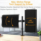 Dual Monitor Stand for 13 to 32” Fully Adjustable Monitor Stand Fits up to 17.6 lbs per Arm