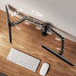Dual Monitor Stand for 13 to 32” Fully Adjustable Monitor Stand Fits up to 17.6 lbs per Arm