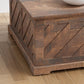 Lift Top Coffee Table, 35"x35" Wood Square Dining Center Table with Storage and Large Hidden Space for Living Room, Vintage Brown