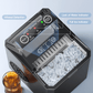 Countertop Ice Maker Machine, Portable Ice Makers Countertop, 26lbs/24H, 9 Cubes in 7 Mins, Self-Cleaning Ice Maker with Ice Scoop and Basket, Black