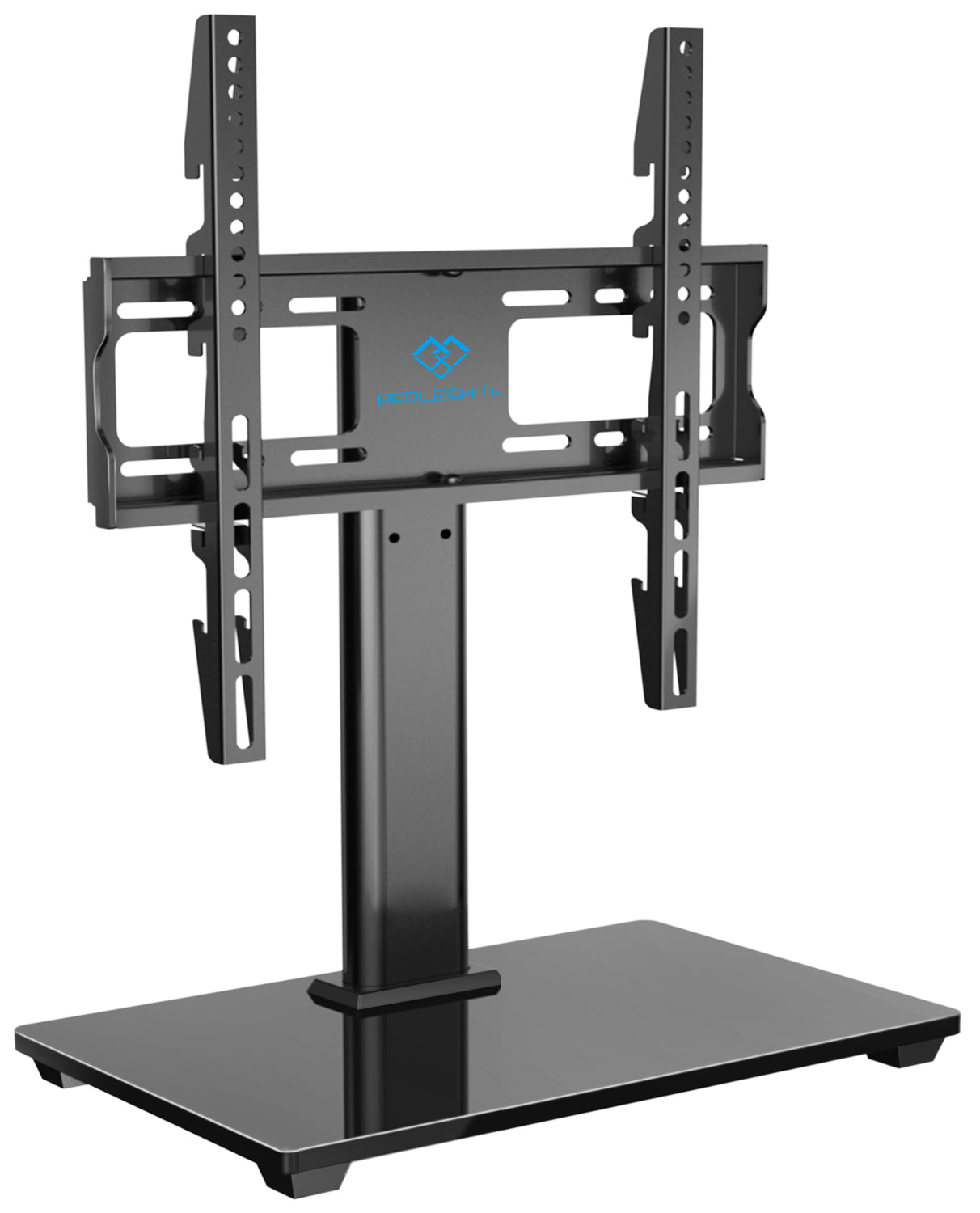 MountFTV Universal Swivel TV Stand Mount, Tabletop TV Stand for 32-55" TVs Max 400x400, Holds up to 88lbs