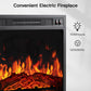 Electric Fireplace TV Stand for 70″ TVs Fireplace Entertainment Center TV Console Table with 18″ Fireplace, Holds up to 200 lbs - Walmart.com