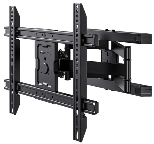 MountFTV Full motion TV Wall Mount Bracket for 37-80 600x400mm, Holds up to 132lbs