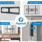 Fixed TV Wall Mount Bracket for 42-90 Inch Curved Screen TVs Hold up to 132lbs, Max 800x600mm, Fits 16", 18", 24" Wood Studs - Walmart.com