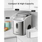 Nugget Ice Makers Portable Countertop, 33lbs/24H, Self-Cleaning, w/Scoop & Basket for Home, Kitchen, Office, Bar, Party, Silver - Walmart.com