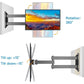Full Motion TV Wall Mount Bracket for Most 13-30 inch TVs Monitors, Holds up to 33lbs, Max 100x100mm - Walmart.com