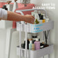 Myfurnideal 3 Tier Mesh Utility Cart Multifunctional Storage Shelves Rolling Metal Organization Cart with Handle and Lockable Wheels for Kitchen, Living Room, Office - Walmart.com