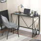 Myfurnideal Folding Computer Desk Modern Study Desk Laptop Table for Home, Office, Black - Walmart.com