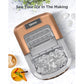 Portable Ice Makers Countertop, 9pcs/6min, 26lbs/24h, w/ 2 Sizes Bullet-Shaped Ice, Self-Cleaning, w/Scoop & Basket for Home, Kitchen, Office, Bar, Party, Bronze - Walmart.com