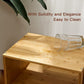 2-Pack Stackable End Tables Bamboo Nightstand with Storage Bedside Tables for Bedroom, Livingroom - Walmart.com