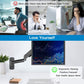 Monitor Wall Mount Bracket for 17 to 32 Inch Screens Adjustable Gas Spring Single Arm Stand, Hold up to 18lbs - Walmart.com