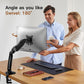 Myfurnideal Single Monitor Mount Adjustable Monitor Stand with Articulating Gas Spring Monitor Arm, Fits 13 to 30 Inch LCD Computer Monitors 4.4 to 14.3lbs - Walmart.com